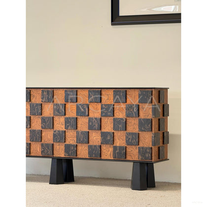 Art Veneer Entryway Storage Cabinet - scene