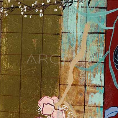 Mixed Media Wall Art 2503H0114 - detail