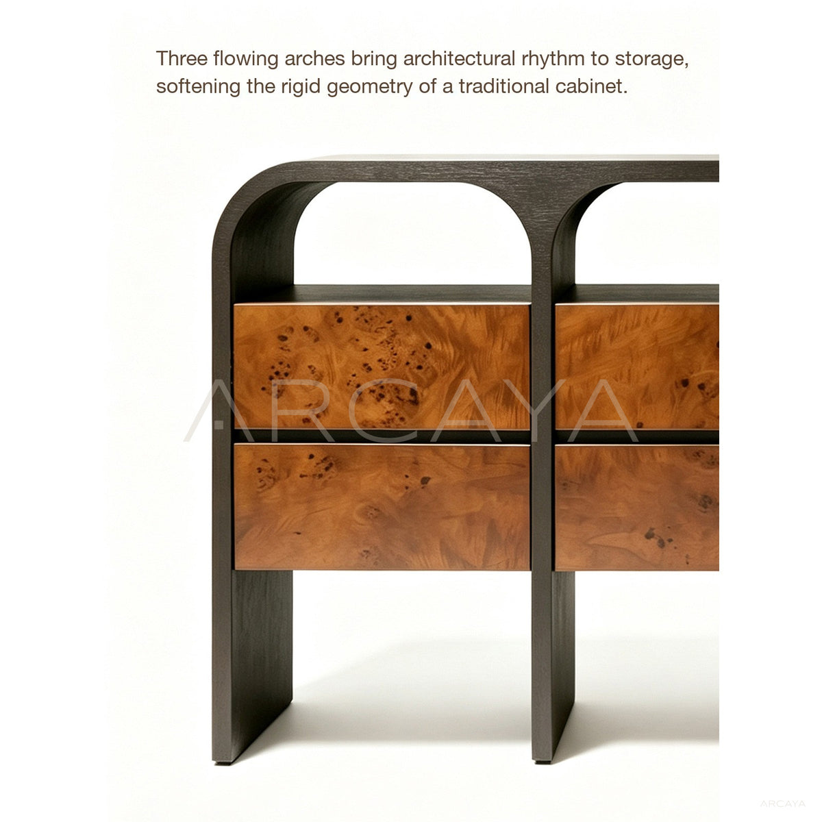 Arched Sideboard in detail