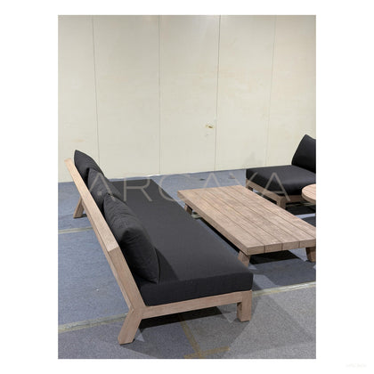 Merida Teak Outdoor Set - scene