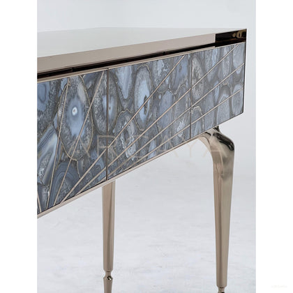 Agate Stone Entryway Console - scene