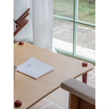 Luoli Red Coffee Table - scene