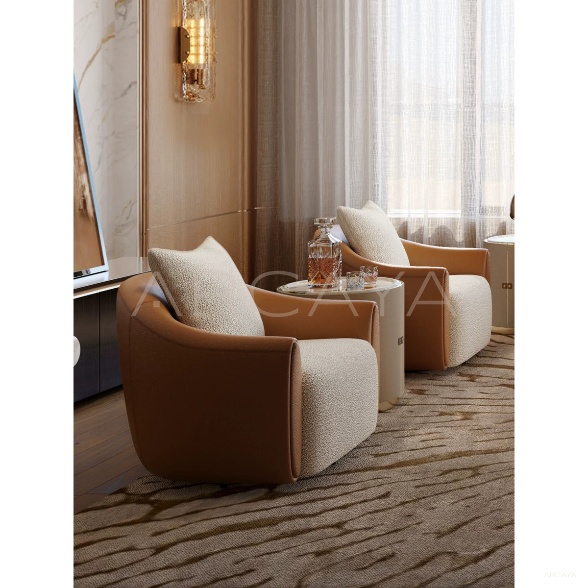 Hottop Carson Lounge Chair in detail