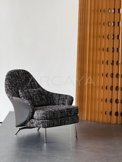 Angie Sculptural Corset Chair - scene