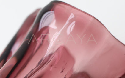 Tulip Glass Vase Wide Mouth - scene