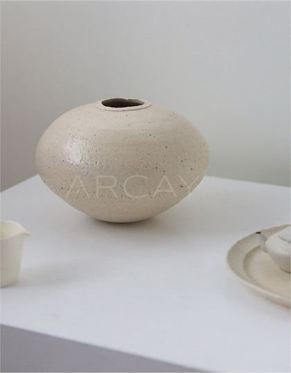 Handmade Stoneware Tea Set - scene