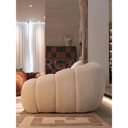 Mountain Isle Chenille Sofa - scene