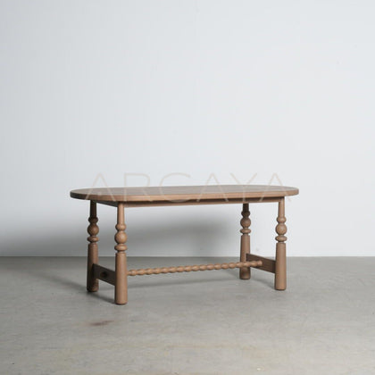 Custom Color Oval Long Table - main