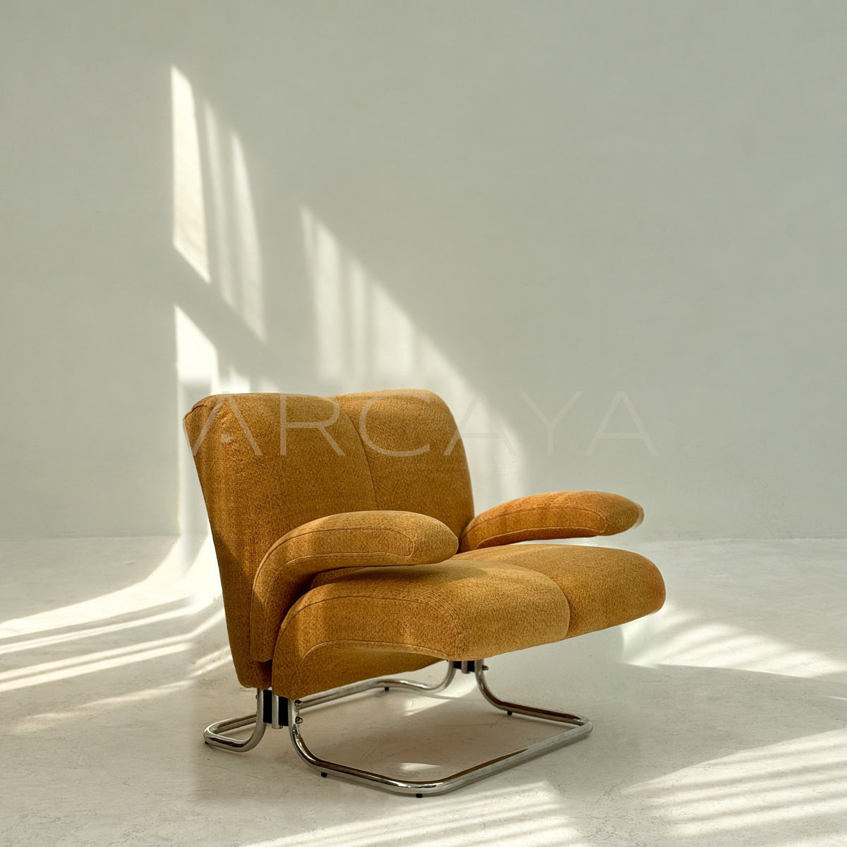 Warm Orange Winter Sofa - main
