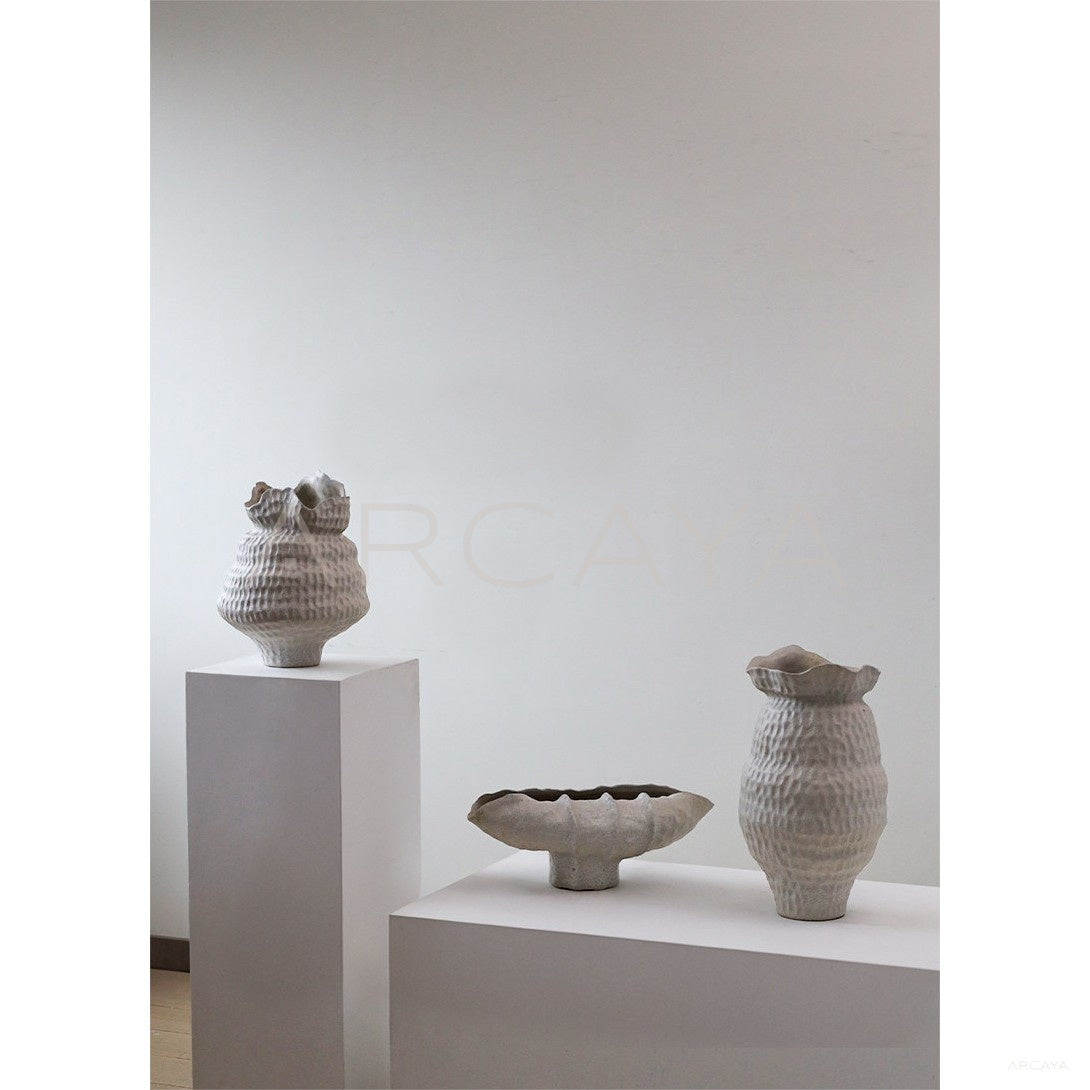 Jingdezhen Wabi Sabi Floor Jar Vase Large in detail