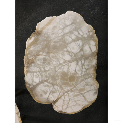 Cloud Marble Nesting Coffee Table - scene
