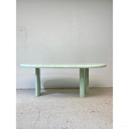 Custom Mango Desk Mint Green - scene