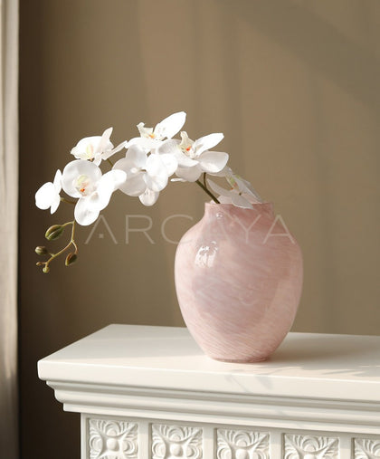 Glass Vase Peony Dining - scene
