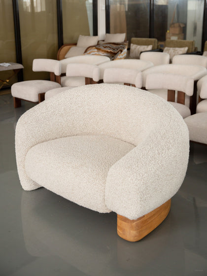 Cloud Toast Sherpa Chair - scene