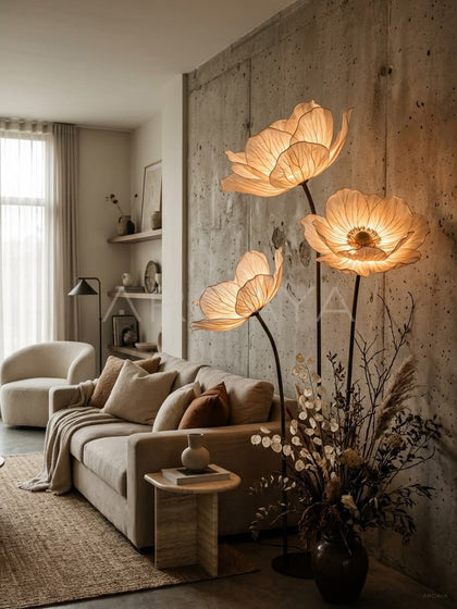 Wabi Sabi Floor Lamp Collection - scene