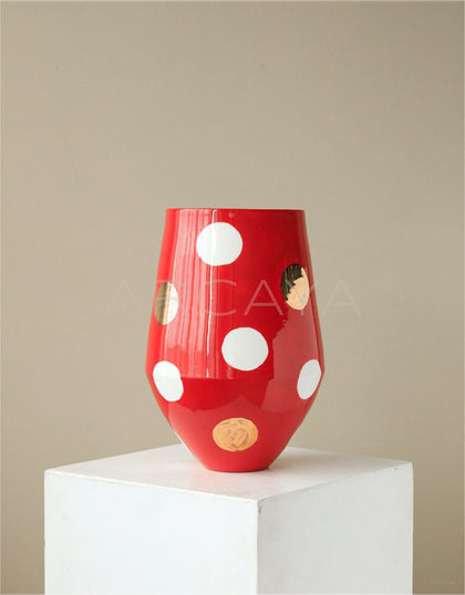 Dadan Vintage Jingdezhen Wide Mouth Vase - scene