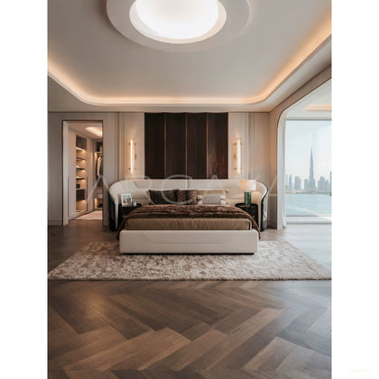 Supreme Ebony Yujing Bed - scene