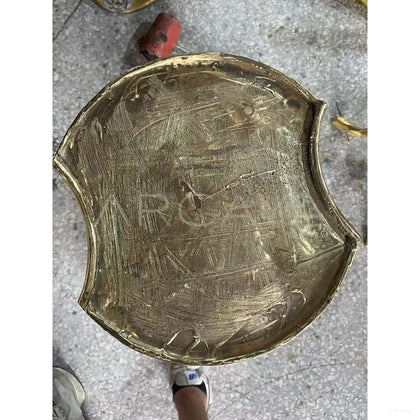 Forged Brass Small Side Table - scene