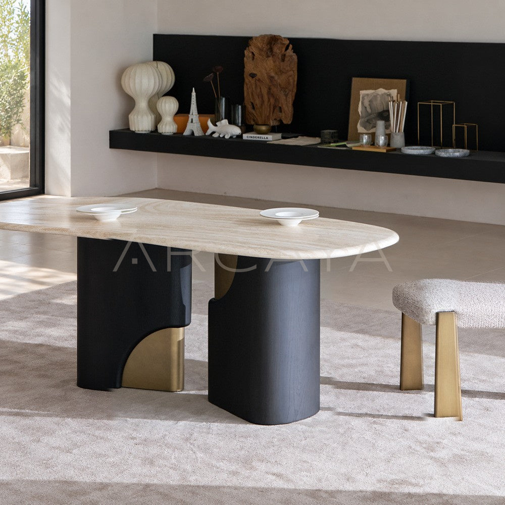 Natural Texture Dining Table - main