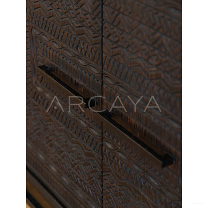 Hena Series E Cabinet Indonesian Teak - scene