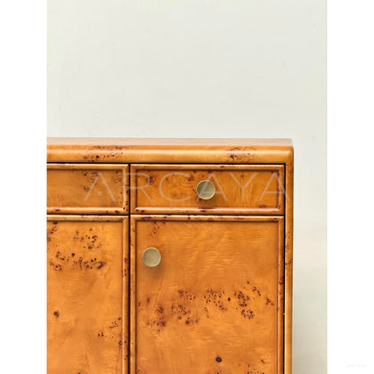 Bronze Metal Burl Sideboard - scene