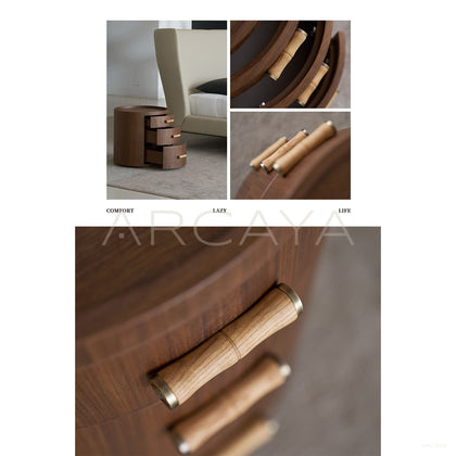 Rond Round Nightstand - scene