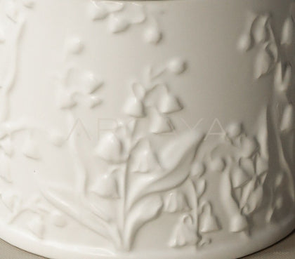 Lily Of The Valley Ceramic Jewelry Box - scene