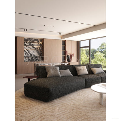 Wide Living Room Sofa - scene