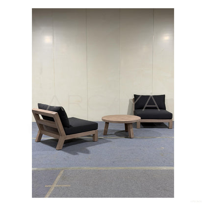 Merida Teak Outdoor Set - scene