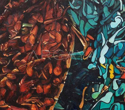 Mixed Media Wall Art 2503D0162 - detail