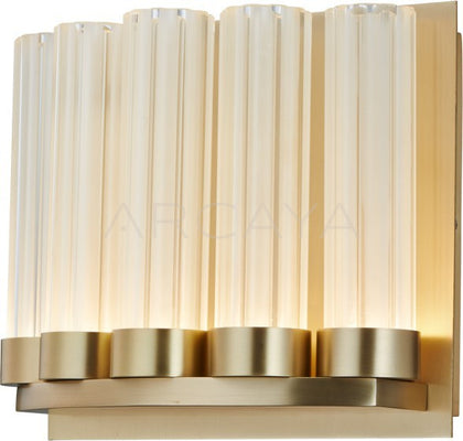Gold Vertical Crystal Wall Light 3071 - scene