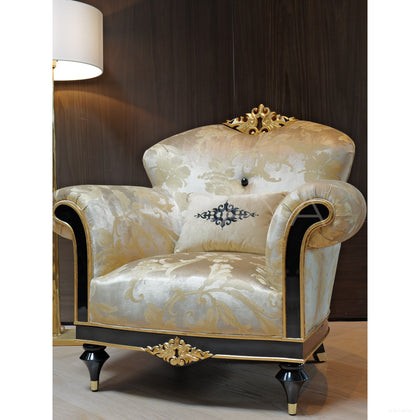 Gilded Classical Single Chair - scene