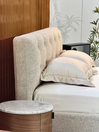 Quiet Bedroom Bed - detail