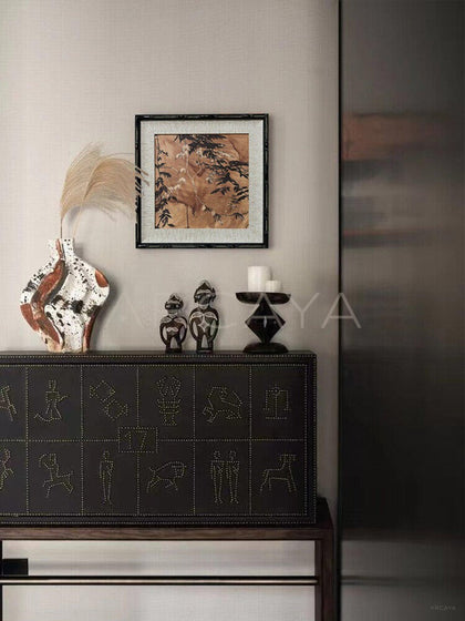 Contemporary Zen Oriental Wall Art - scene