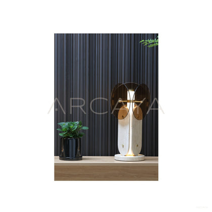 Amber Three Wing Table Lamp 21955 - scene
