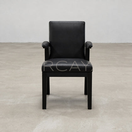 Hector Brushed Wood Grain Dining Chair - main