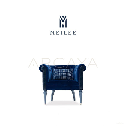 Violet European Modern Armchair - scene