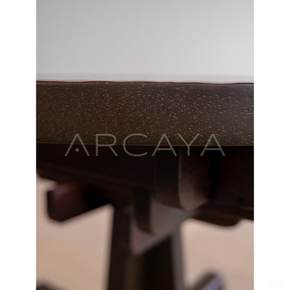Tenon Nexus Glass Table - scene
