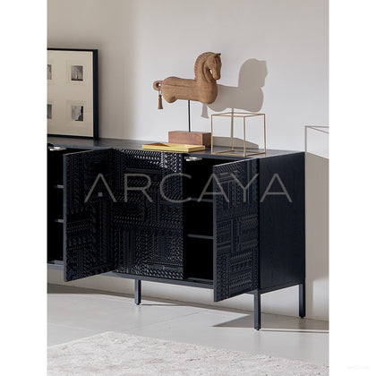 Vintage Carved Sideboard - scene