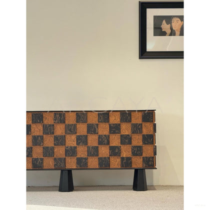 Art Veneer Entryway Storage Cabinet - scene