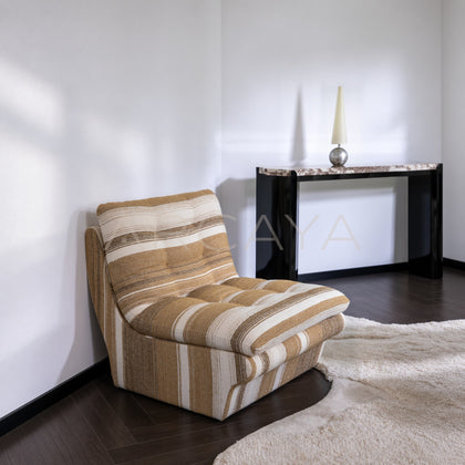 Wabi Sabi Striped Lazy Chair - main