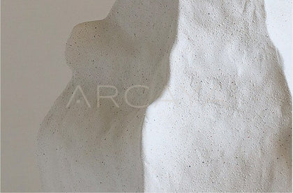 Handmade Sand Multi Faceted Ceramic Vase - scene