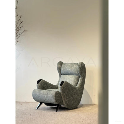 Immersive Reading Art Lounge Chair - scene