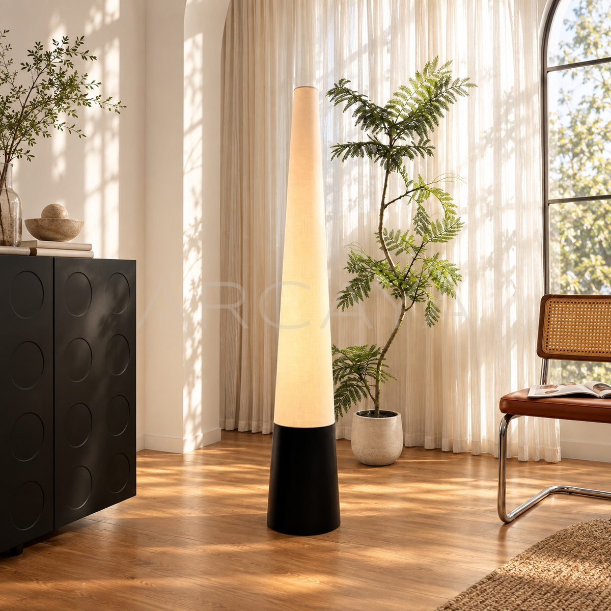 Minimalist Cone Floor Lamp - main
