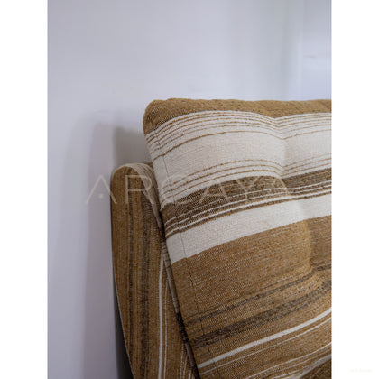 Wabi Sabi Striped Lazy Chair - scene