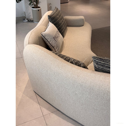Rounded Curved Sofa - scene