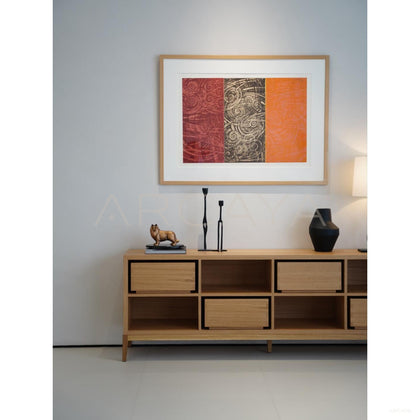 Old Money Restrained Line Sideboard - scene