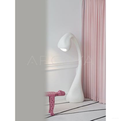 Organic Curve Lamp — Table Lighting - scene