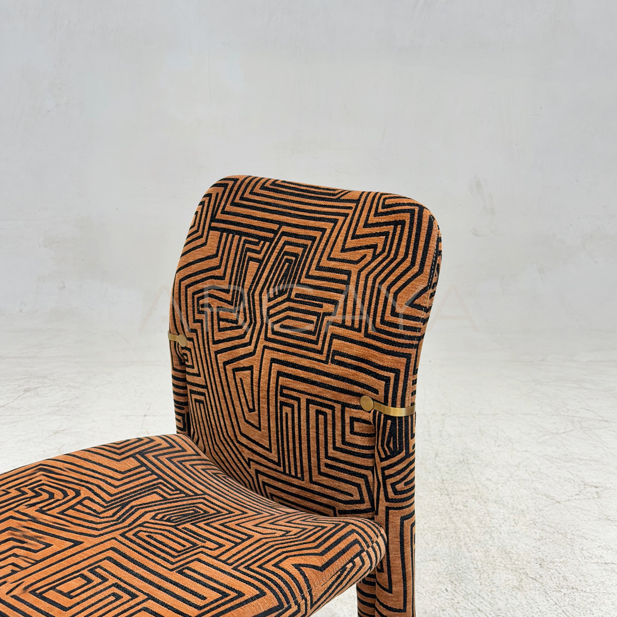 Geometric Pattern Dining Chair - main