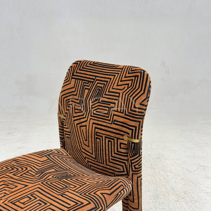 Geometric Pattern Dining Chair - main